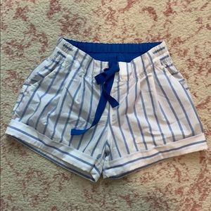 Striped lululemon shorts